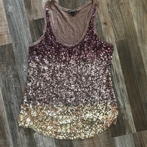 Express glitter tank